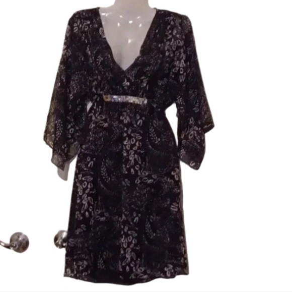 💙🏍MINI dress with ties in the back - Picture 4 of 12